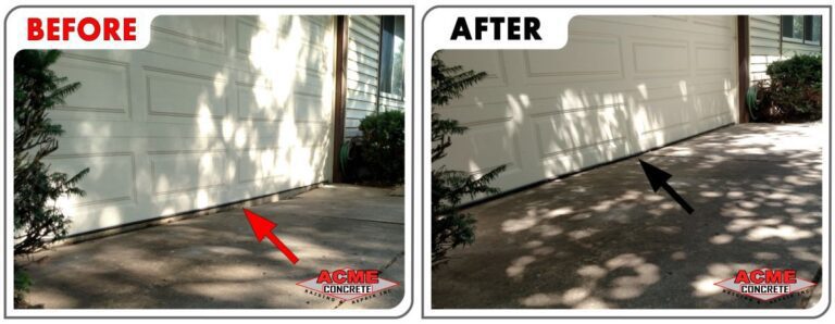 Polyjacking Settled Crystal Lake Driveway 948 60014
