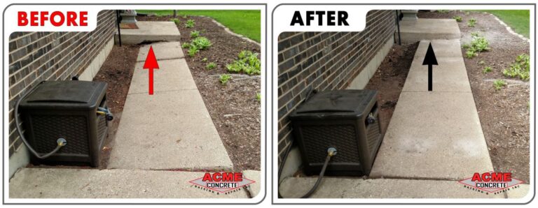 Raise Sunken Sidewalk Stoop Driveway 956 60014